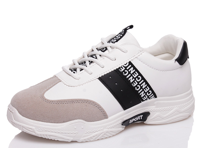 

Женские кроссовки деми Prime Z6-10 WHITE-BLACK(38-39) Белый р.38