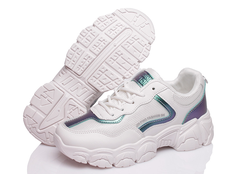 

Женские кроссовки деми Prime 715 WHITE-GREEN-d Белый р.37