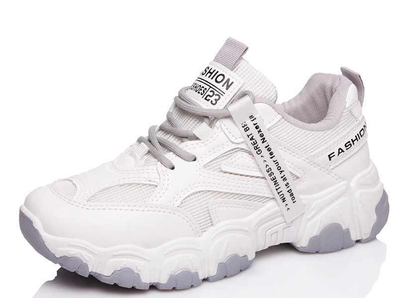 

Женские кроссовки деми Prime F60 WHITE-GREY Белый р.39