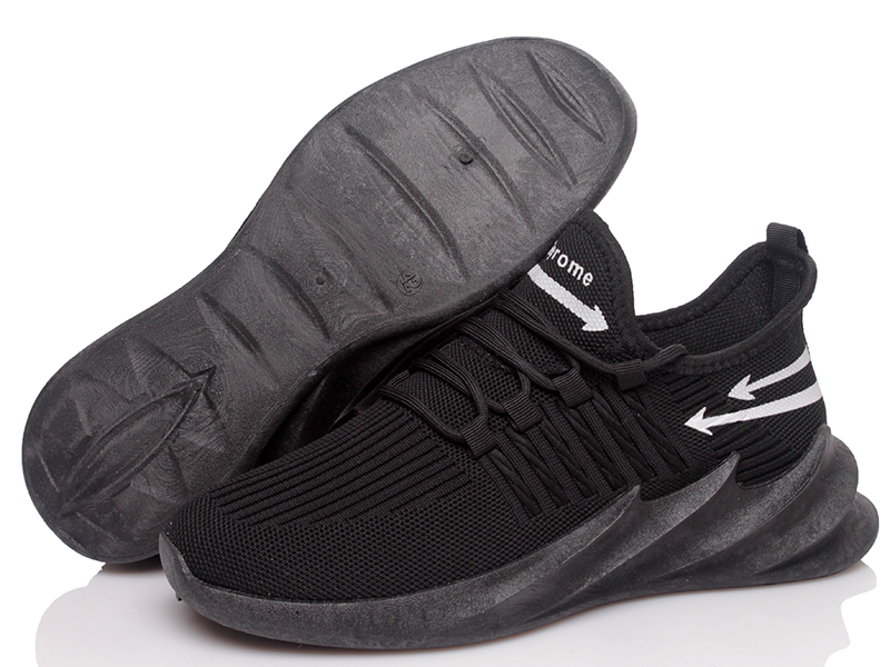 

Мужские кроссовки деми Prime M1119 BLACK(39-43) Черный р.40 (25,5 см.)
