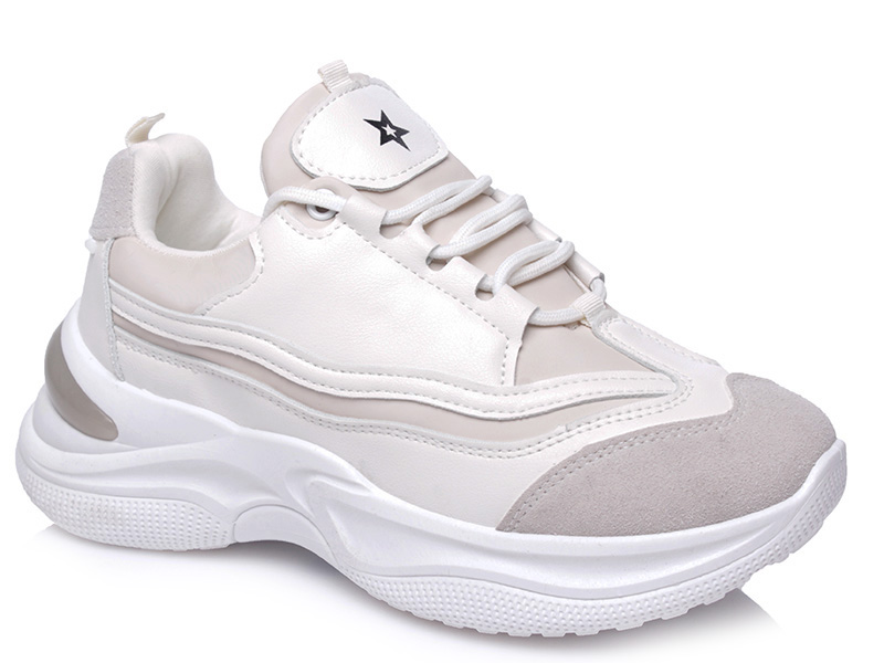 

Женские кроссовки деми Prime 2031 WHITE-GREY(37-39) Белый р.37