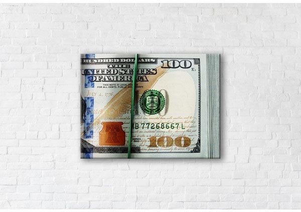 

Картина на холсте IBR Bundle of Money 110x145 см
