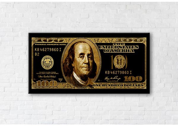 

Картина на холсте IBR Golden Standard 40x80 см