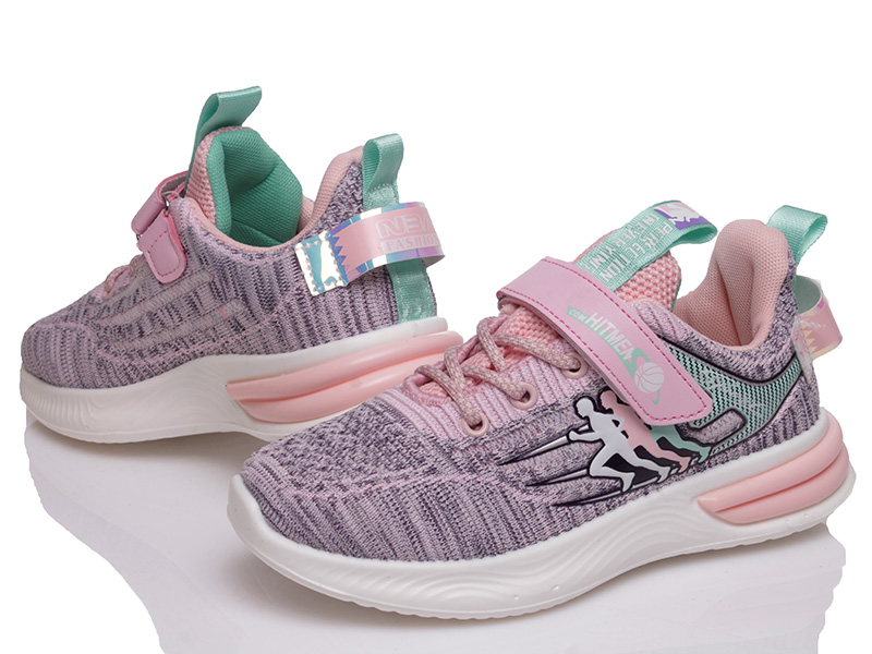 

Детские кроссовки деми Kidsmix B306 pink для девочки Розовый р.34