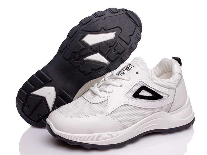 

Женские кроссовки деми Prime F01 WHITE-BLACK(38-2) Белый р.36