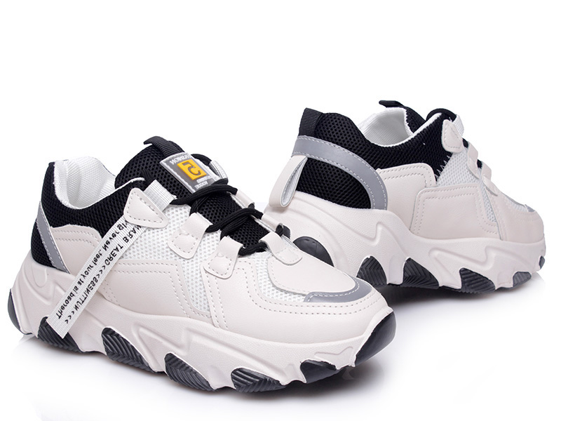 

Женские кроссовки деми Prime 2003 WHITE-BLACK(40-2) Белый р.40