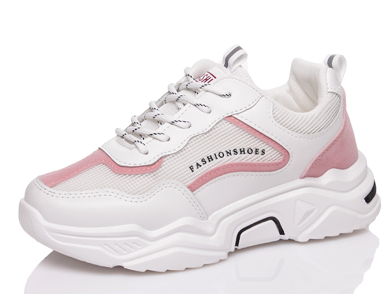 

Женские кроссовки деми Prime H02 WHITE-PINK(36-40) Белый р.40