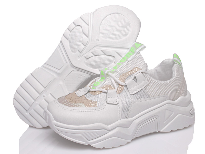 

Женские кроссовки деми Prime 5518 WHITE(36-39) Белый р.39