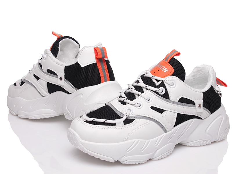 

Женские кроссовки деми Prime 88-5 WHITE-BLACK Белый р.35