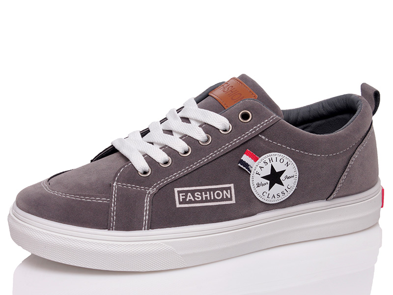 

Мужские кеды деми Prime 9913 GREY(39-44) Серый р.41 (26,5 см.)