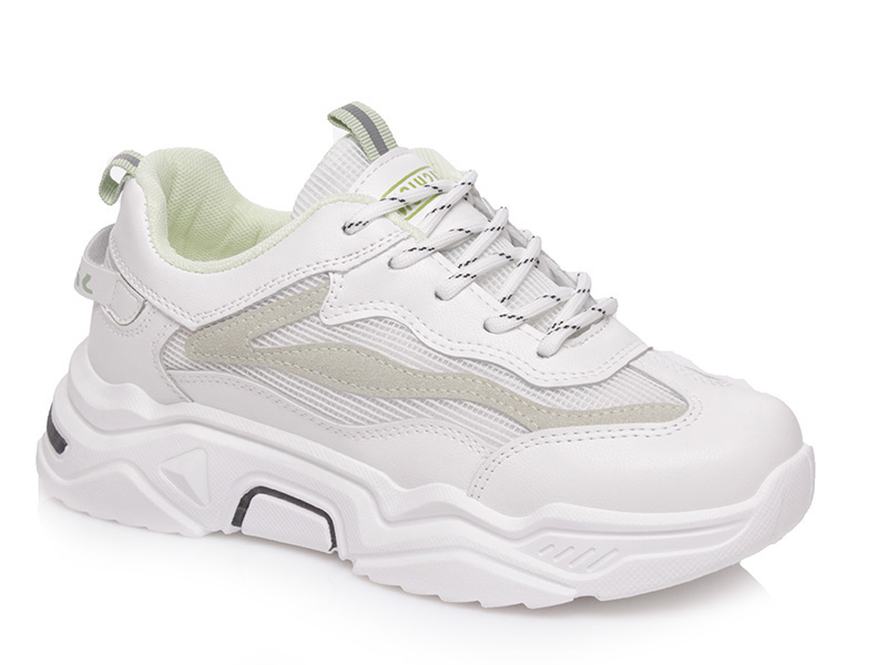 

Женские кроссовки деми Prime H01 WHITE-OLIVE(37-40) Белый р.37