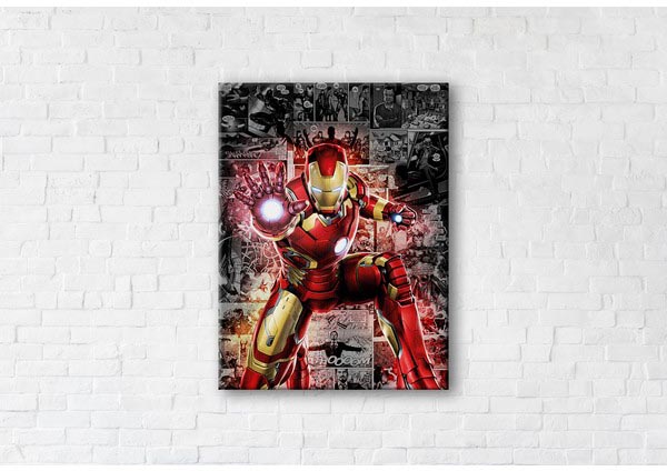 

Картина на холсте IBR Iron Man 90x120 см