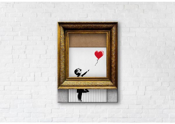 

Картина на холсте IBR Banksy Balloon 90x120 см