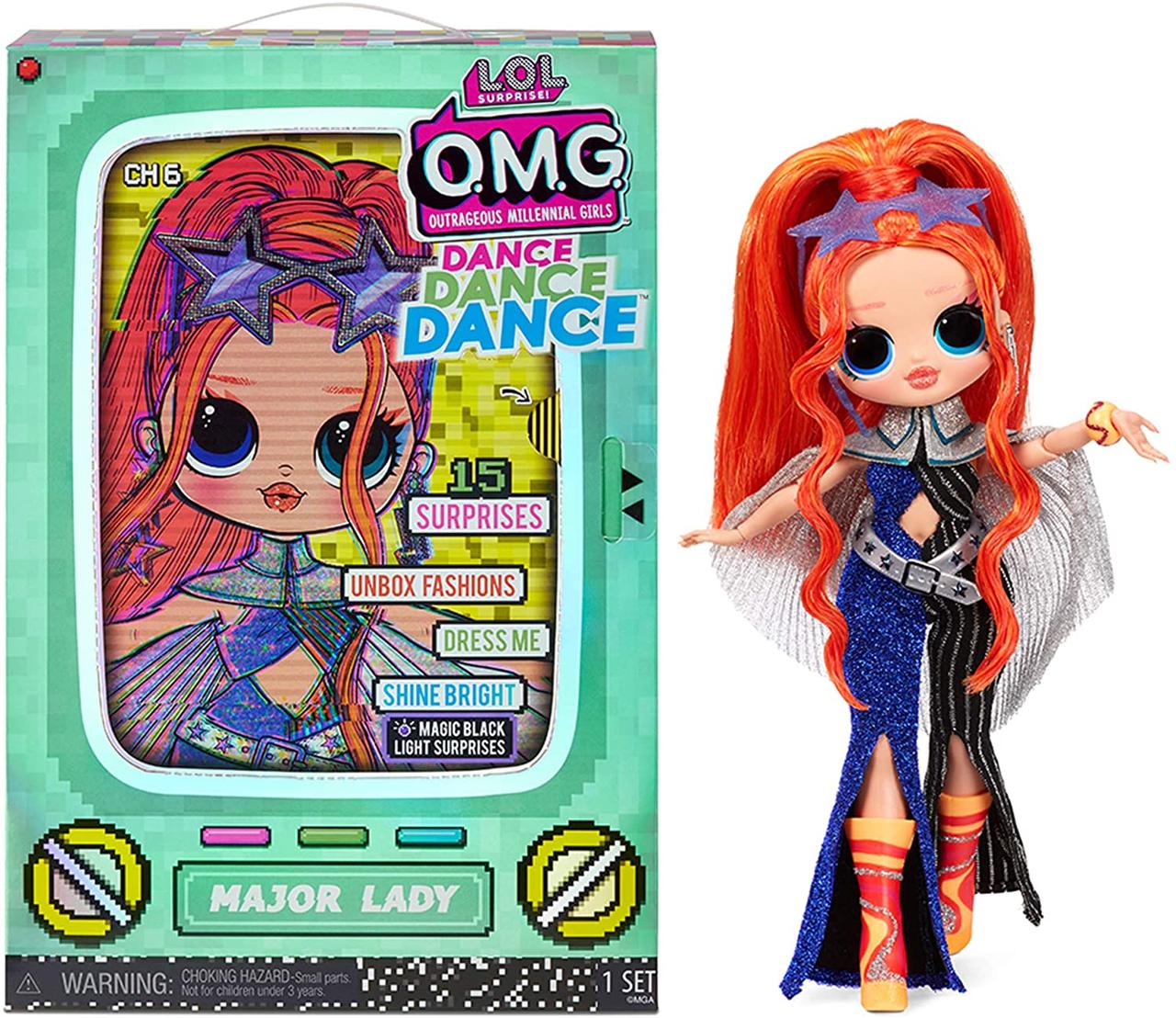 

Игровой набор с куклой L.O.L. SURPRISE! серии O.M.G. Dance – Леди-крутышка (117889) MGA Entertainment
