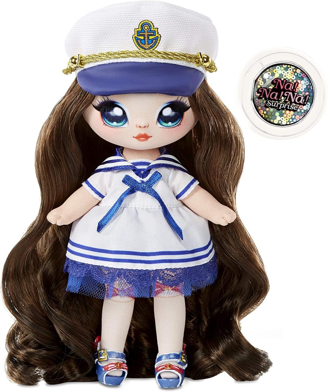 

Игровой набор с куклой Na! Na! Na! Surprise Sparkle S3 W1 Сейлор Блу с аксессуарами (573753)