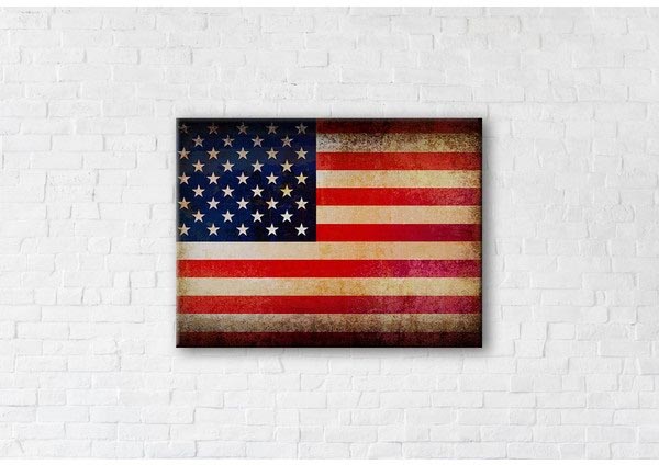 

Картина на холсте IBR USA Grunge 45x60 см