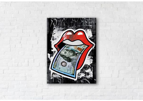 

Картина на холсте IBR The Rolling Stones 45x60 см