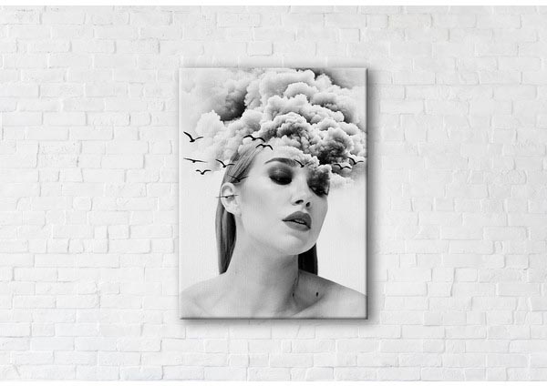 

Картина на холсте IBR Volcanic Smoke 45x60 см