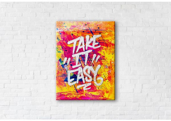 

Картина на холсте IBR Take It Easy 75x100 см