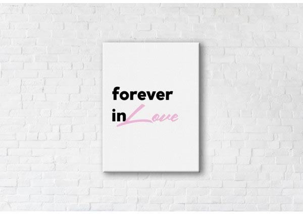 

Картина на холсте IBR Forever In Love 45x60 см