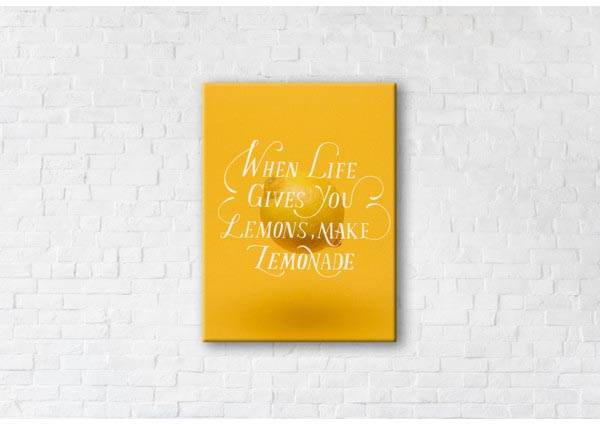 

Картина на холсте IBR Lemonade 45x60 см