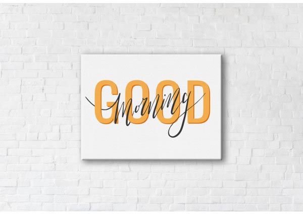 

Картина на холсте IBR Good Morning 90x120 см