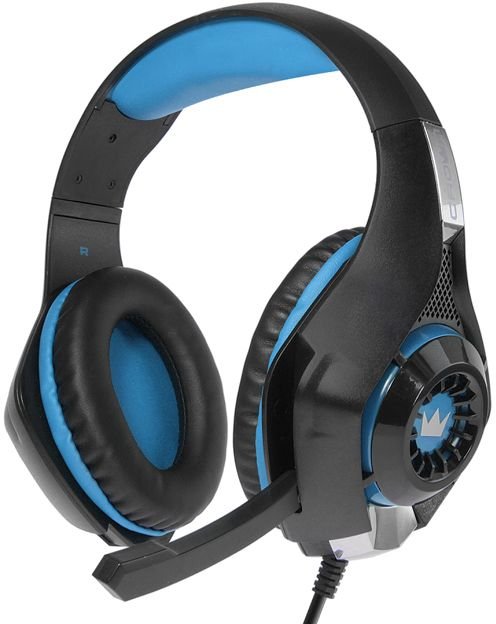 

Наушники Crown CMGH-102T Black/Blue USB