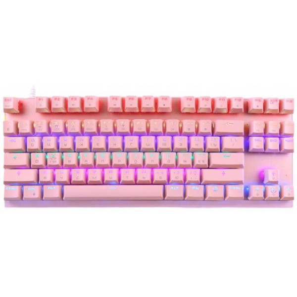 

Клавиатура Motospeed K82 Outemu Blue (mtk82pmb) Pink USB