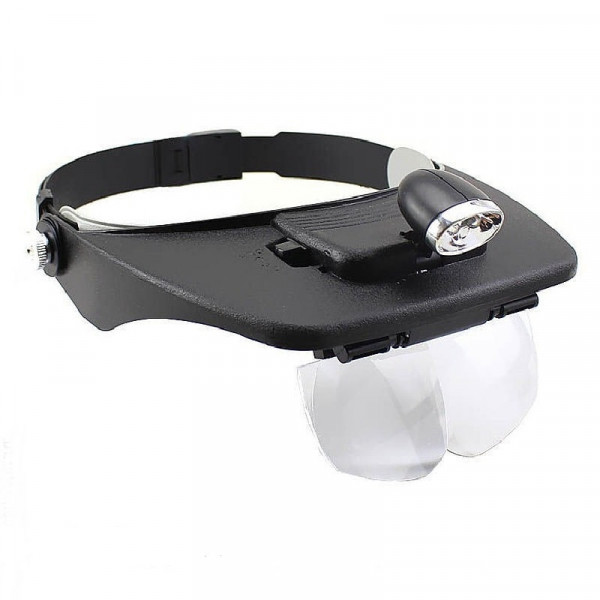 

Бинокуляр Magnifier MG81001F с led подсветкой (x1,2; х1,8; x2,5; х3,5)