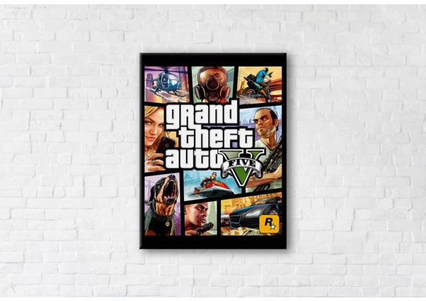 

Картина на холсте IBR GTA V 90x120 см