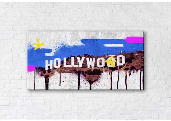 

Картина на холсте IBR Hollywood 90x180 см