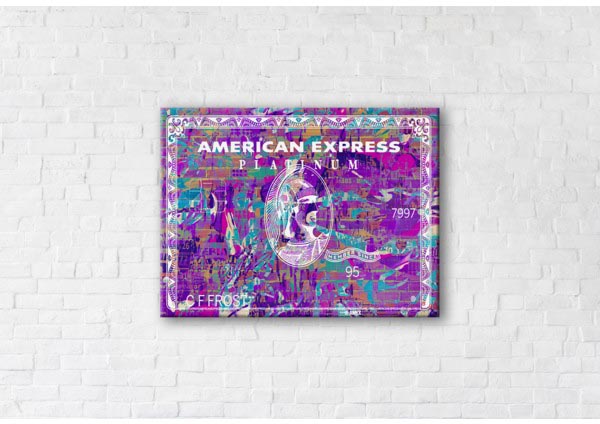 

Картина на холсте IBR Toxic American Express 50x65 см
