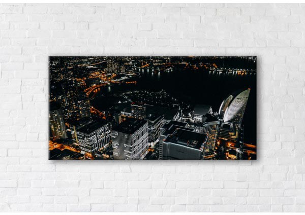 

Картина на холсте IBR Big City Lights 70x140 см Franklin