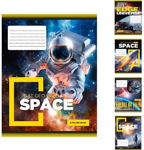 

Тетрадь А5 24 листа в линию Space (20шт. в упак микс) YES (765625)