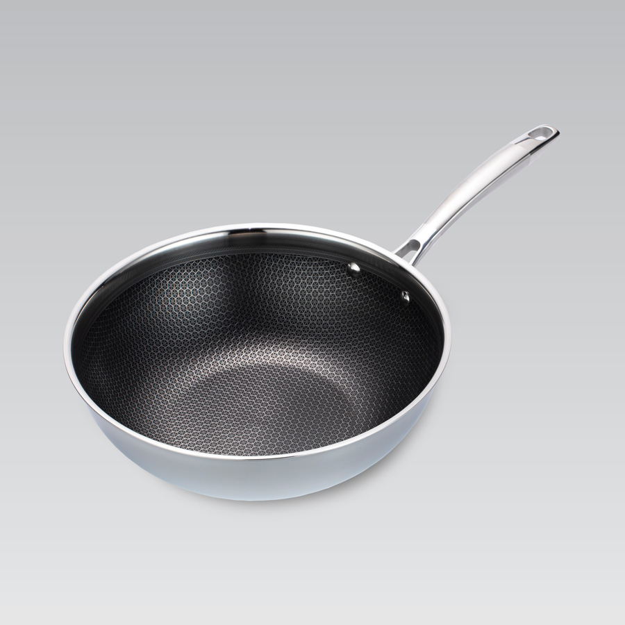 

Сковорода профессиональная Maestro MR-1224-30 WOK (30см)