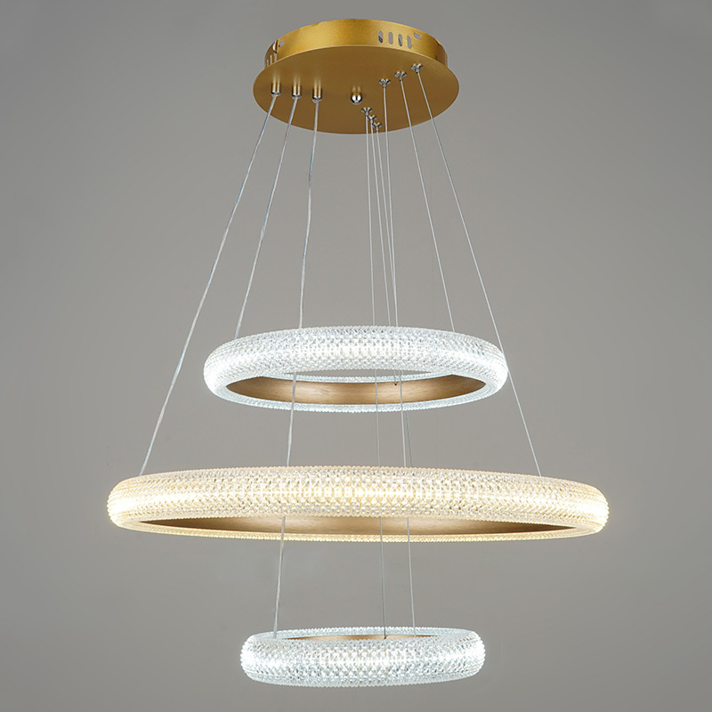 

Люстра підвісна LED Light House SRS-16148/3 130W золото