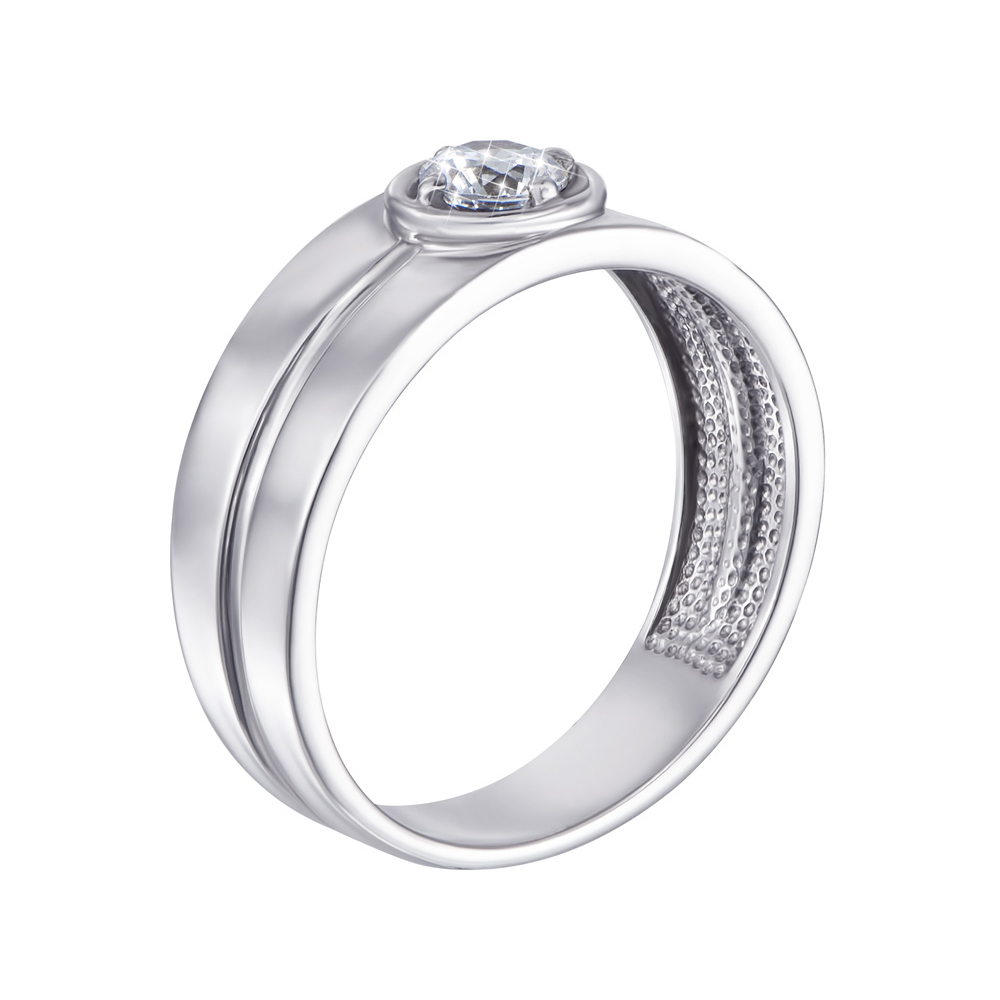 

Серебряный перстень-печатка с цирконием 000119314 20 размера