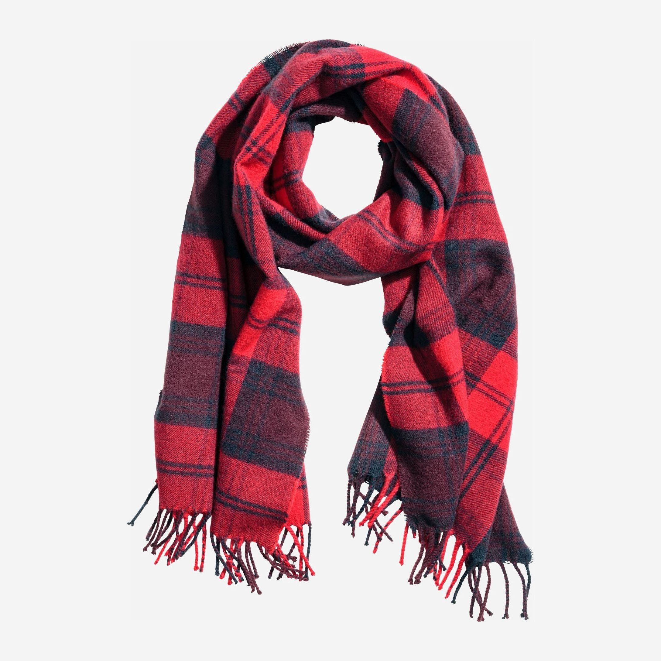 

Шарф H&M 5524688wtr 180х50 см Красный