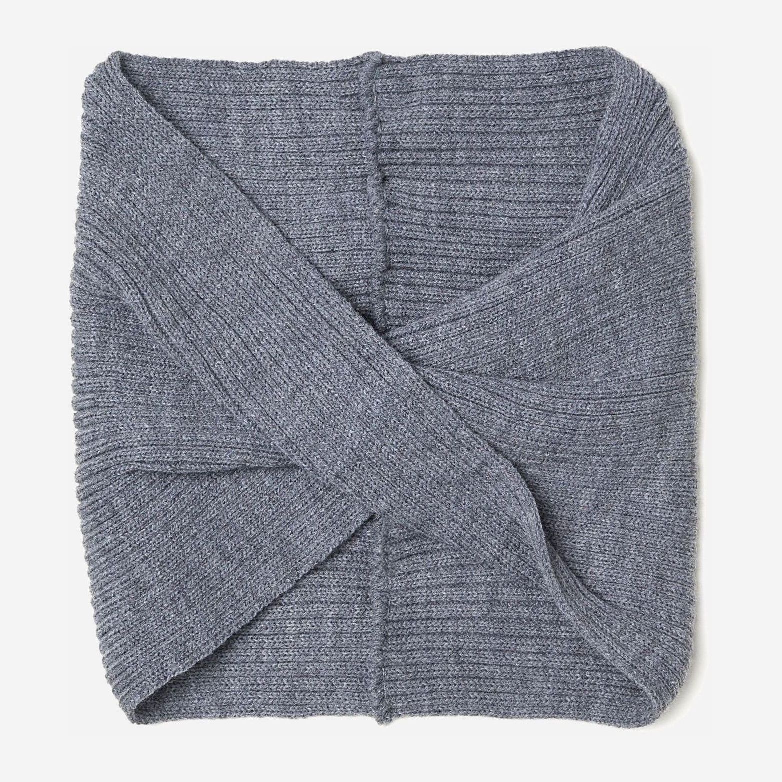 

Шарф-снуд H&M 6611288wtt 35x55 см Серый