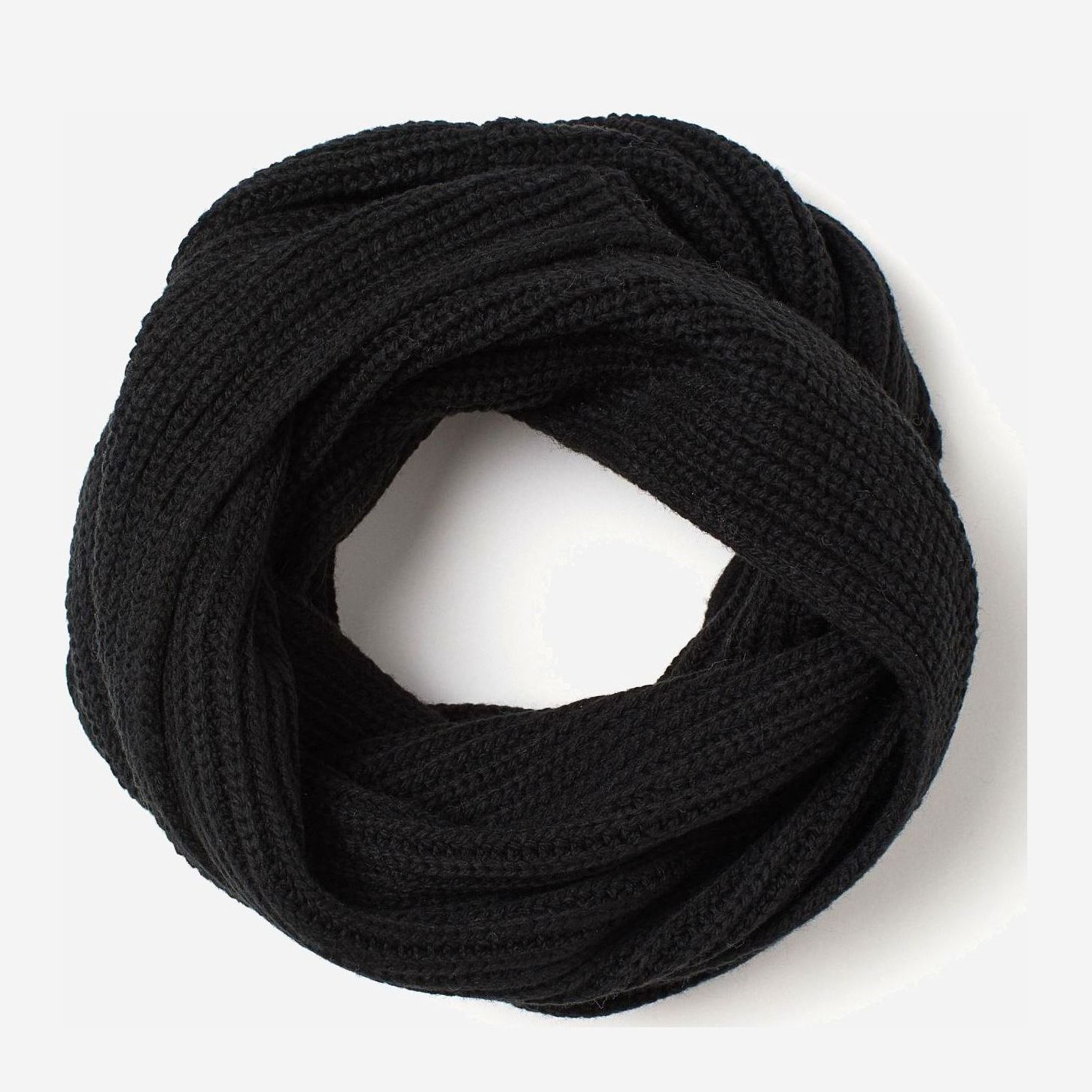 

Шарф-снуд H&M 7427380wtr 125х30 см Черный