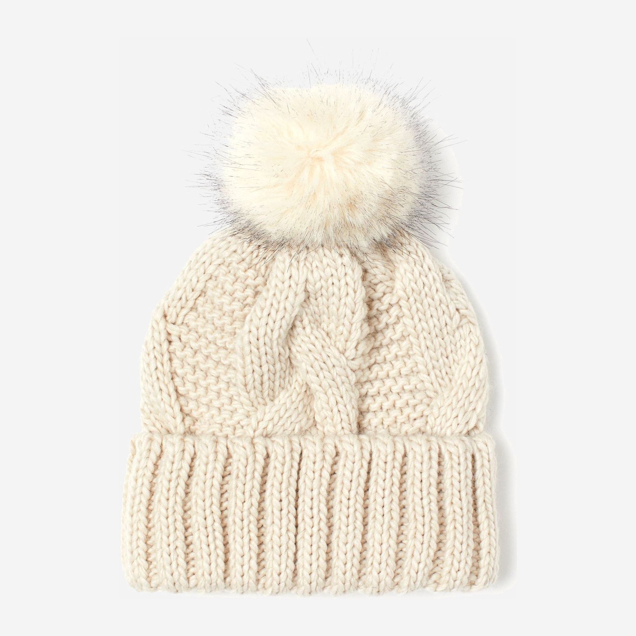 

Шапка H&M 7560992wtr Светло-бежевая
