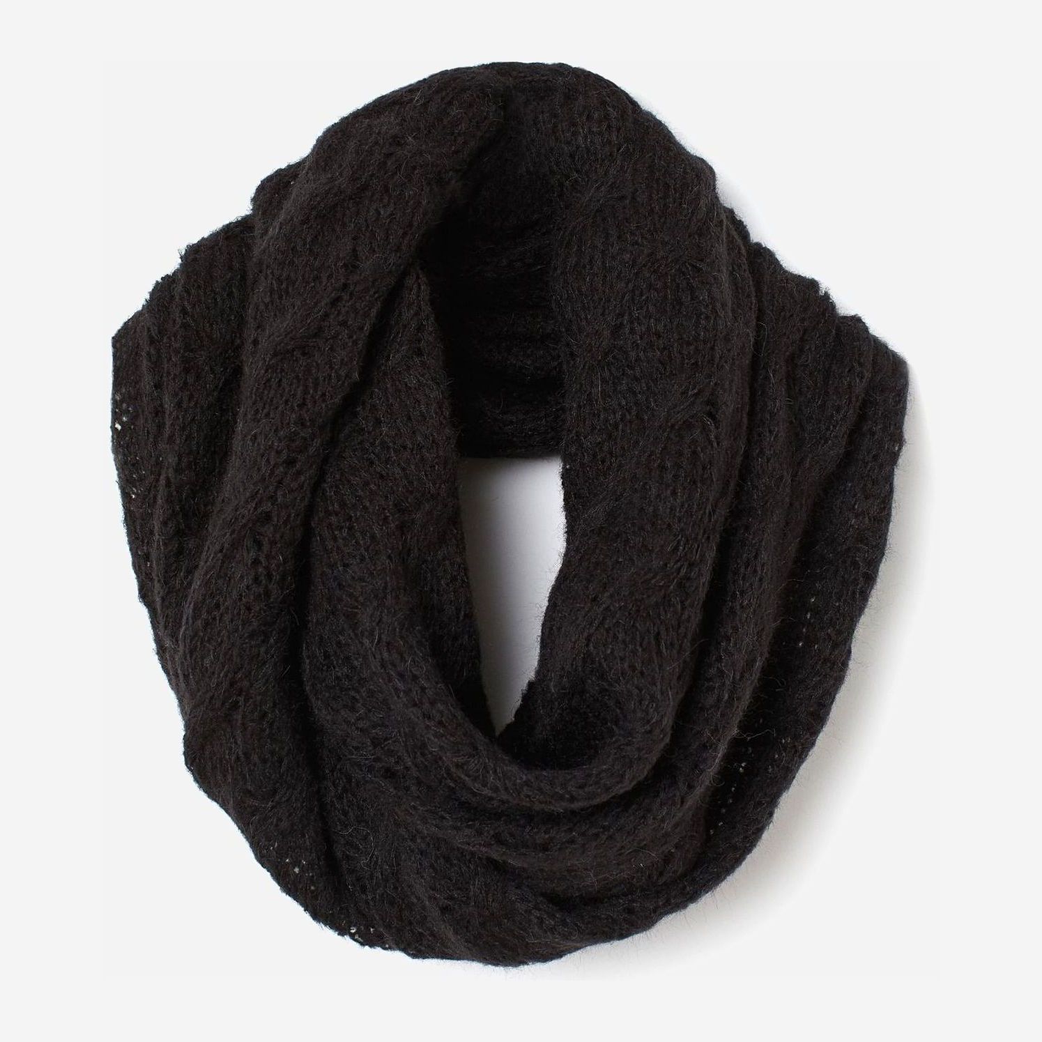 

Шарф-снуд H&M 7837340wtr 150х55 см Черный