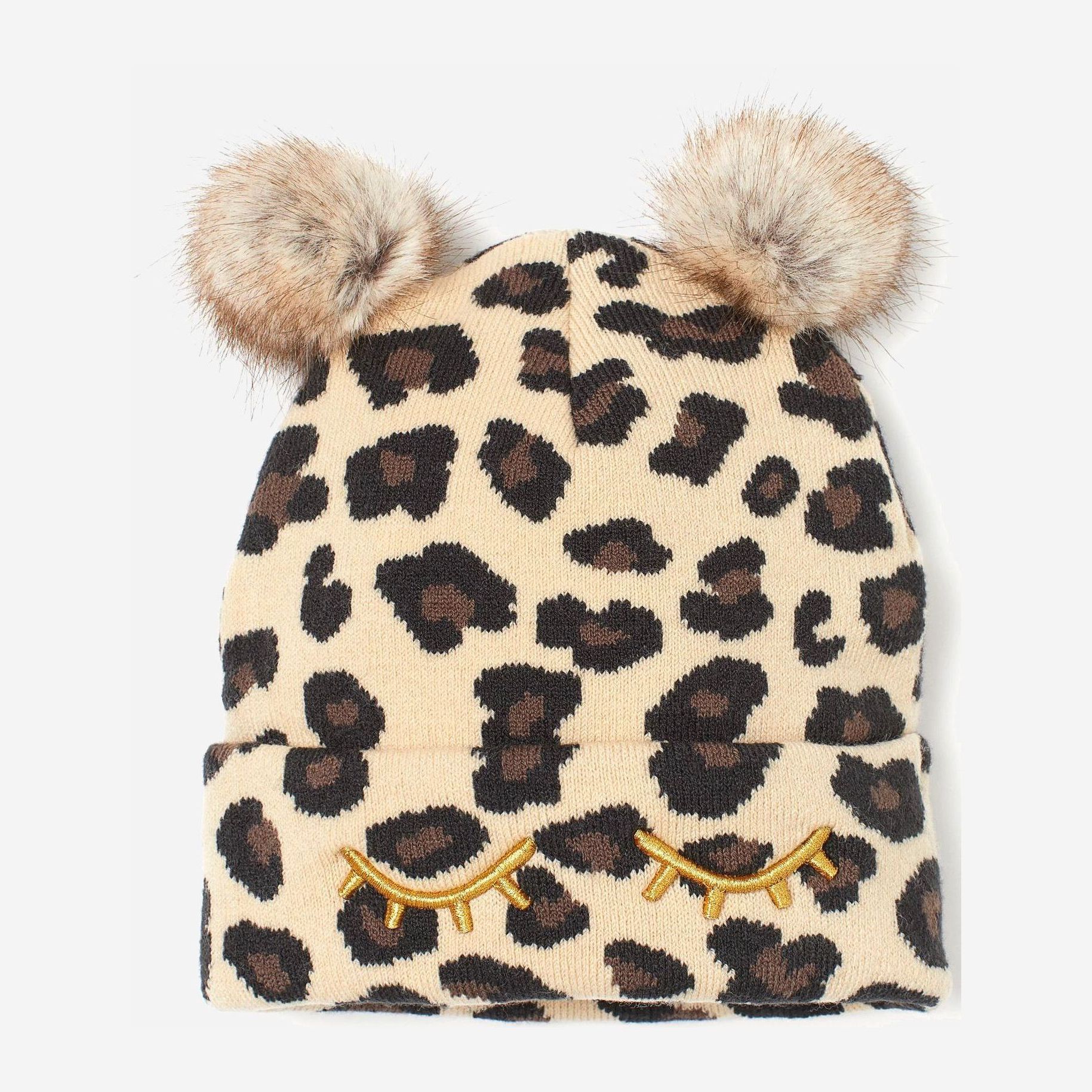 

Зимняя шапка H&M 8706942wtt 41 см Светло-бежевая