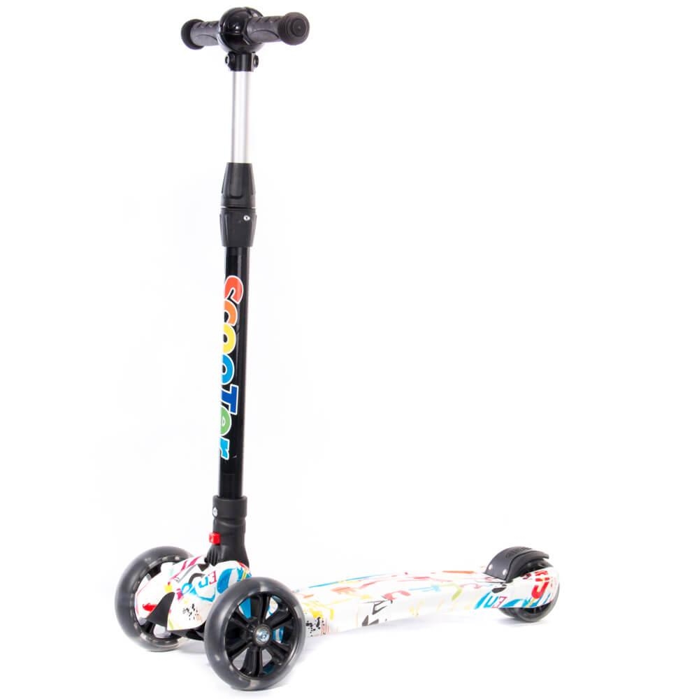 

Детский четырехколесный самокат Scooter H6-1 Разноцветный (А1032)