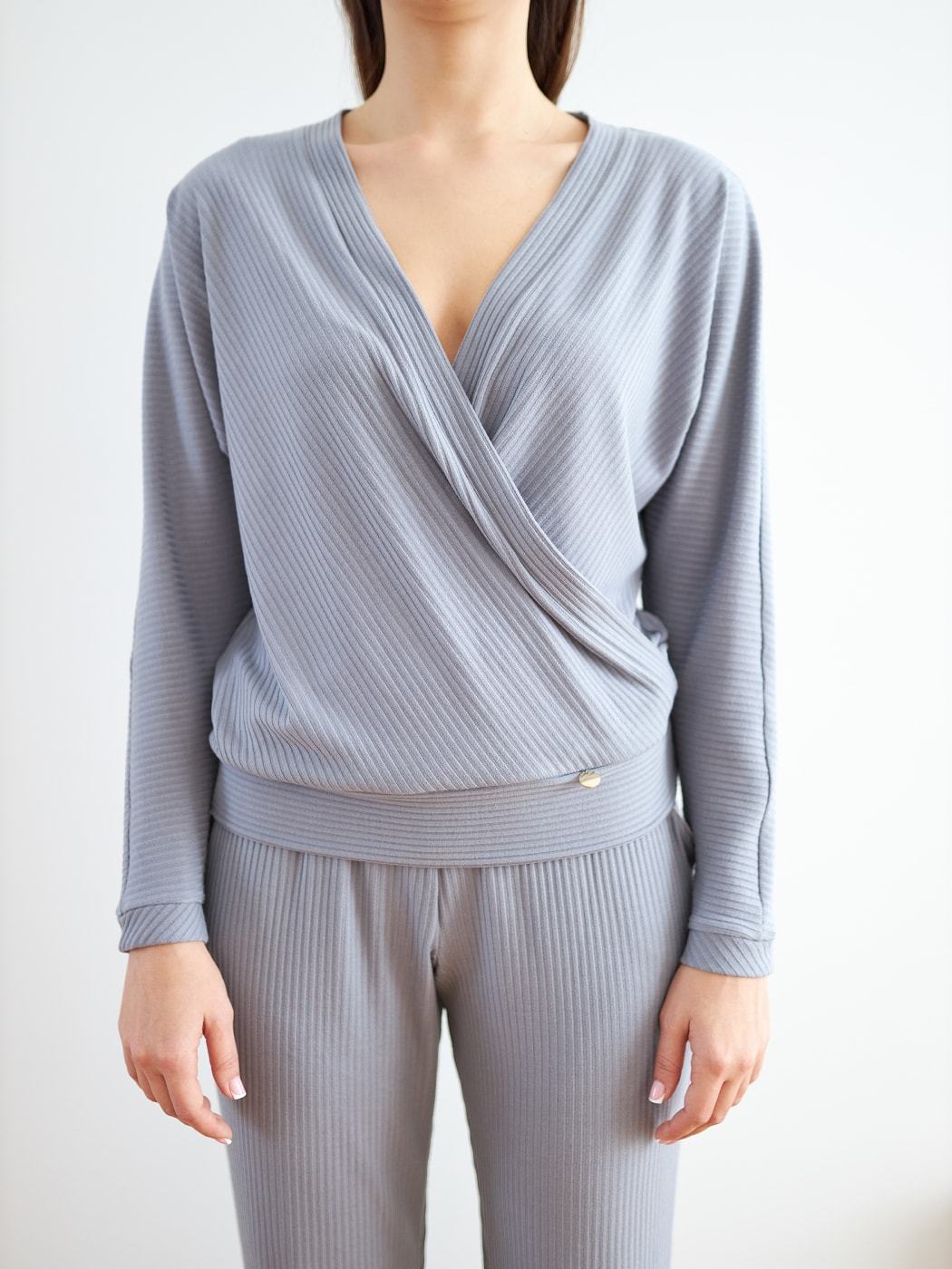 

Кофта Ivetta Home 1103 Серый S 170/175