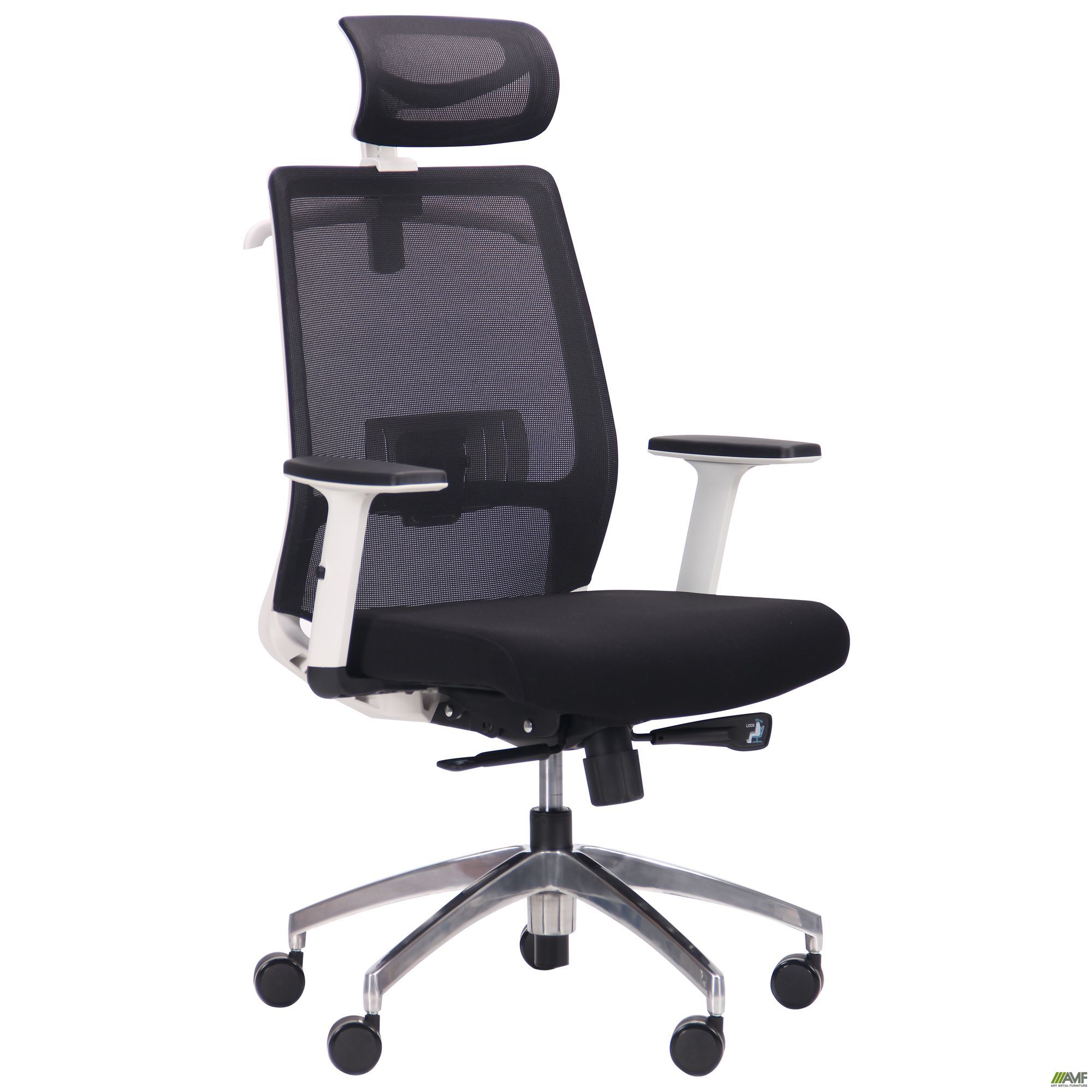 

Кресло AMF Install White, Alum, Black/Black 545744