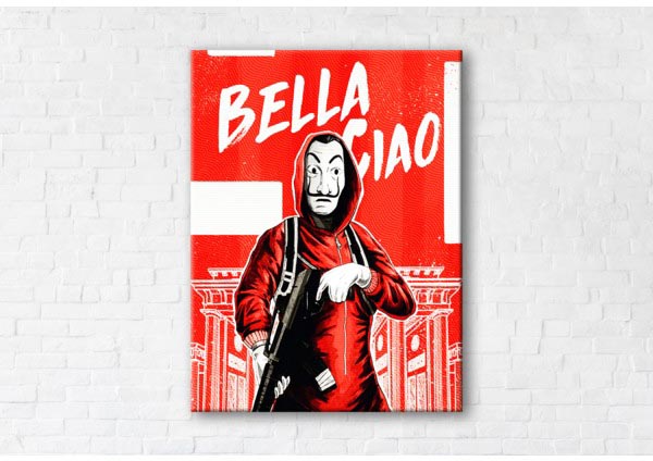 

Картина на холсте IBR Bella Ciao 50x65 см