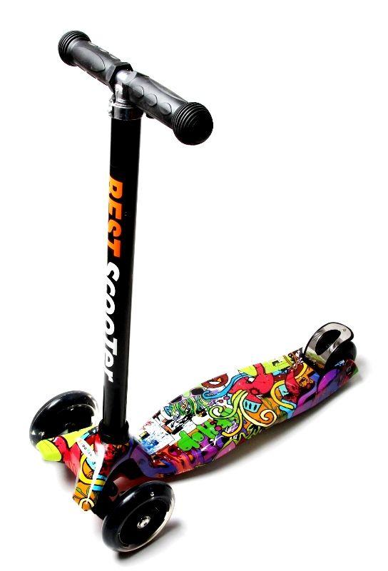 

Самокат детский Scooter Maxi Graffiti Hip-Hop
