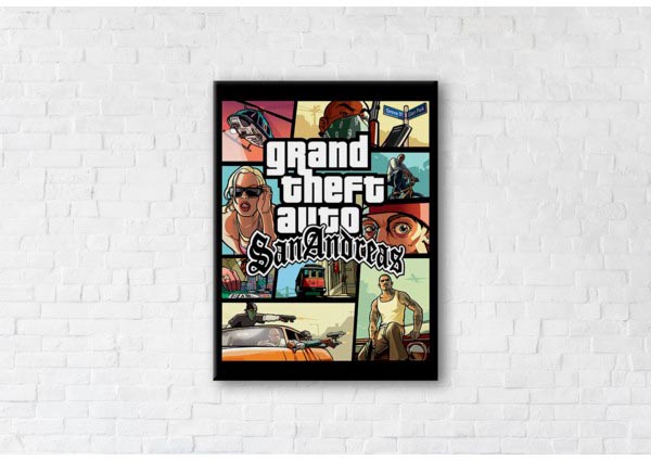 

Картина на холсте IBR GTA San Andreas 50x65 см