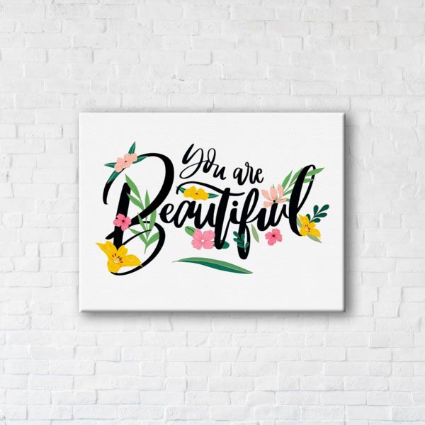 

Картина на холсте IBR Beautiful 45x60 см